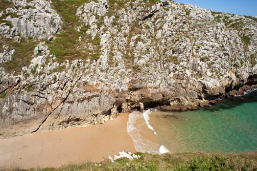 Beach, Nueva de Llanes. Asturias - Spain