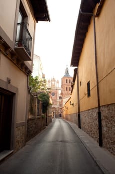 Street in the city of Astorga