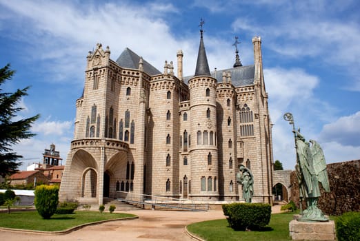 The Episcopal Palace, Modernisme edifice in Astorga