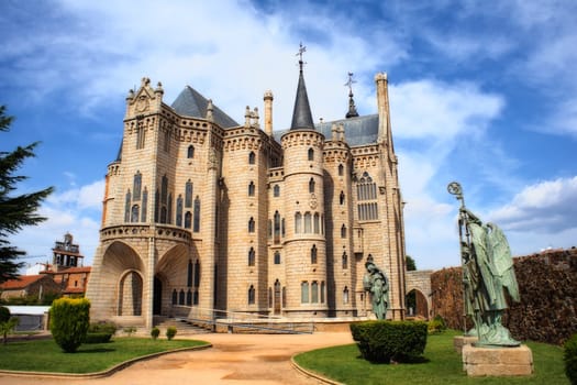 The Episcopal Palace, Modernisme edifice in Astorga