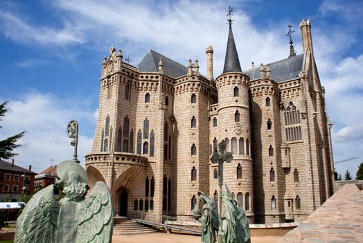 The Episcopal Palace, Modernisme edifice in Astorga
