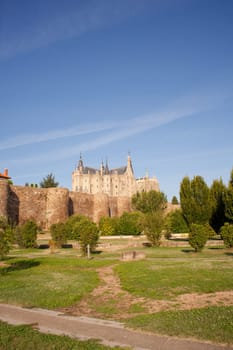 These Roman walls and Episcopal Palace of Astorga