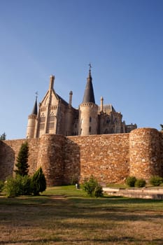 These Roman walls and Episcopal Palace of Astorga