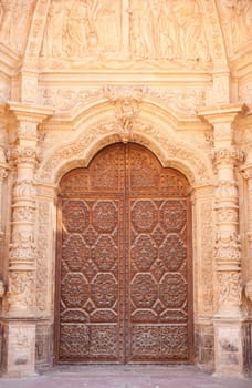 Portal of the Cathedral of Astorga, Spain