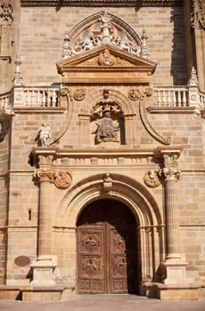 Portal of the Cathedral of Astorga, Spain