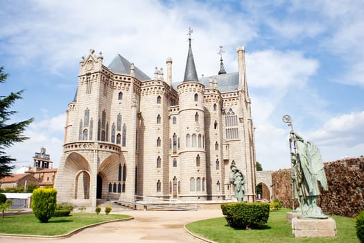 The Episcopal Palace, Modernisme edifice in Astorga