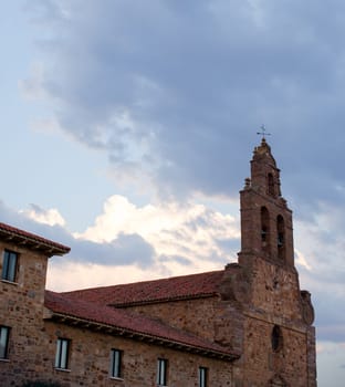 Belltower of a cathedral in Astorga