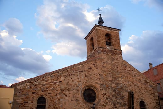 Belltower of a cathedral in Astorga