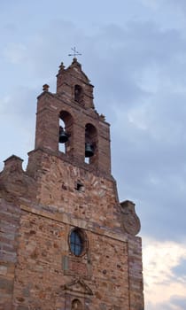 Belltower of a cathedral in Astorga