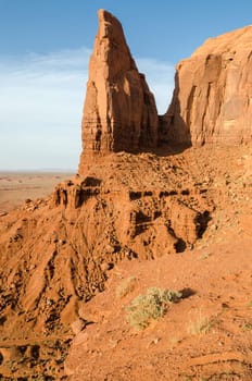 Monument Valley in Utah in the United States of America