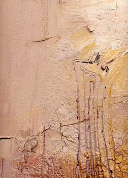 Painting Abstract Textures Impasto Cracks
