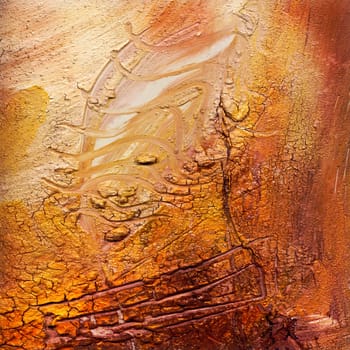 Painting Abstract Textures Impasto Cracks