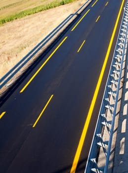 Road of a new autobahn