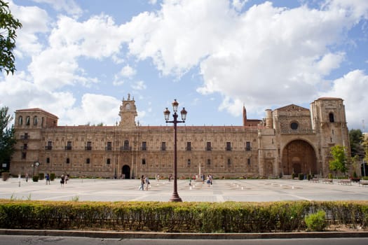 The Convent of San Marcos in León, Spain