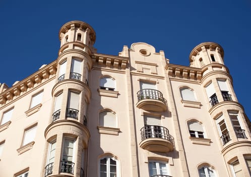 View of Leon building, Spain