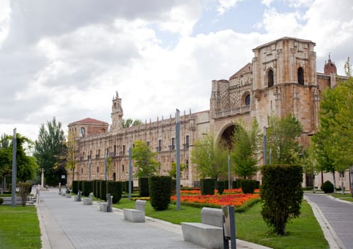 The Convent of San Marcos in León, Spain