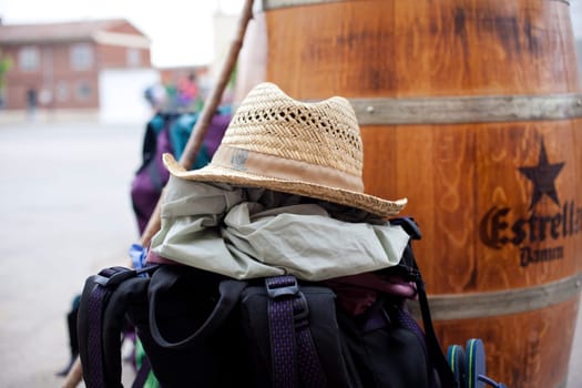 Hat next to the barrel, Way of St. James