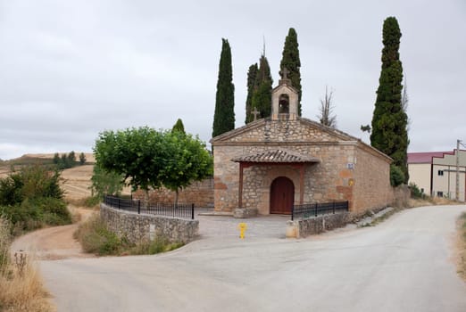 Church in The road to Compostela - Way of St. James