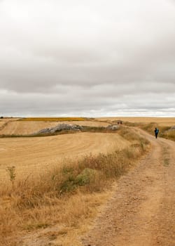 View of spanish countryside