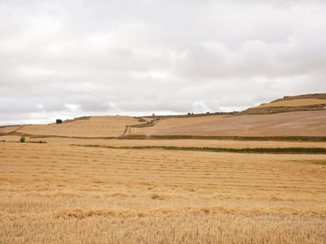 View of spanish countryside