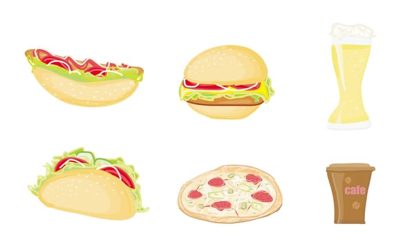 fast food set