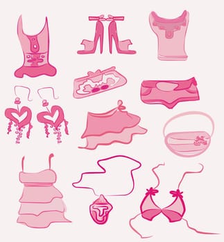 fashion clothes set