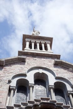 Part of the Gijon Church, Asturias - Spain