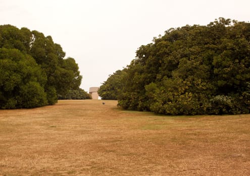 Park of Mount Santa Catalina in Gijon - Asturias, Spain