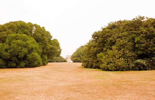 Park of Mount Santa Catalina in Gijon - Asturias, Spain