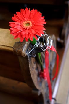 Floral decoration church