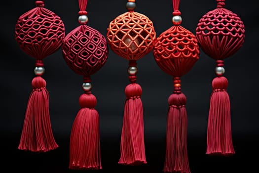 chinese lanterns hanging on a black background with text that reads how to make paper lanterns for your home or office