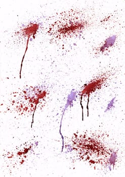 Colors Background Painted