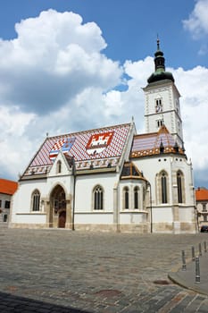 Church of St. Mark, Zagreb, Croatia