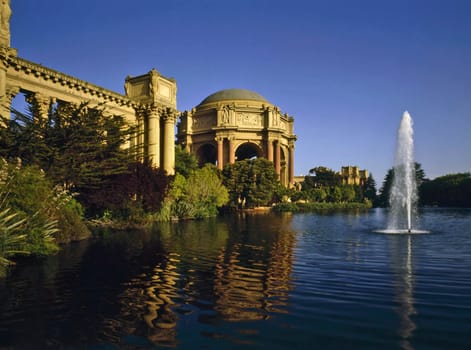 Palace of Fine Arts in San Francisco