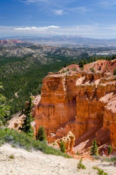 Bryce Canyon National Park in Utah in the United States of America