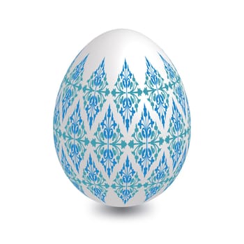 To celebrate the special Easter egg decorated with spring