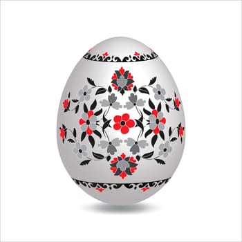 To celebrate the special Easter egg decorated with spring