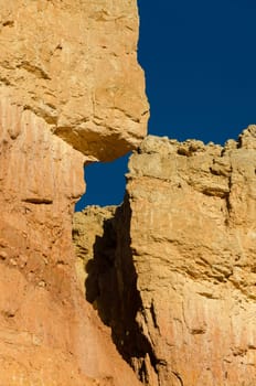 landscape in Bryce Canyon National Park in Utah in the United States of America