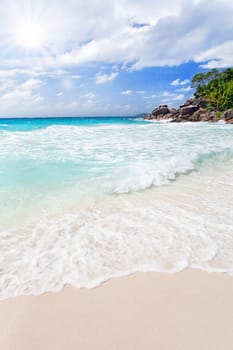 tropical holiday paradise