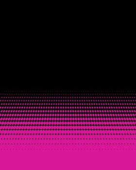 Background dots pink and black area