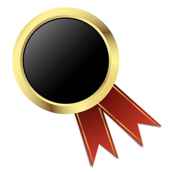 Template seal of approval - gold with black