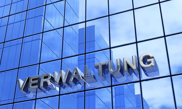 Façade Concept Blue - Administration 4