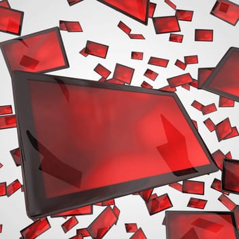 Tablet PC Swarm - Black Red