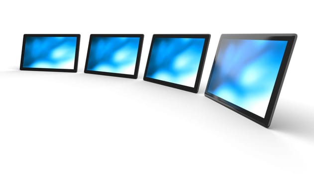 3D Tablet PC Black in Row 3