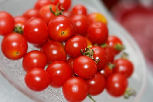 Small tomatoes served