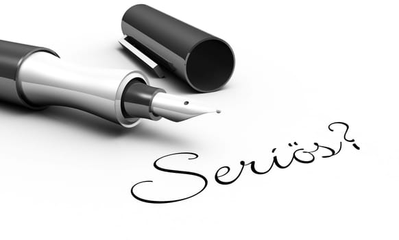 Serious? - Pen concept