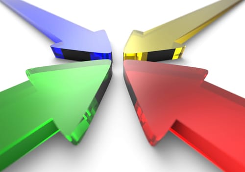 Arrow Concept - The Colorful Team