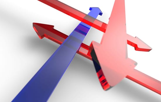 Find the Right Way - Blue Red