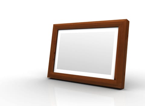 Wooden Picture Frame - Larch Antique