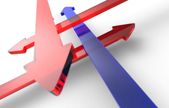 Find the Right Way - Blue Red 2